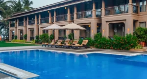 pool view of marquis resort in candolim north goa